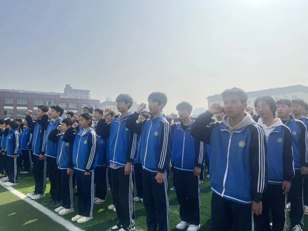 百日砺剑 击鼓出征 师生同心 决胜中考——柳公权中学2026年百日誓师大会圆满举行 第15张