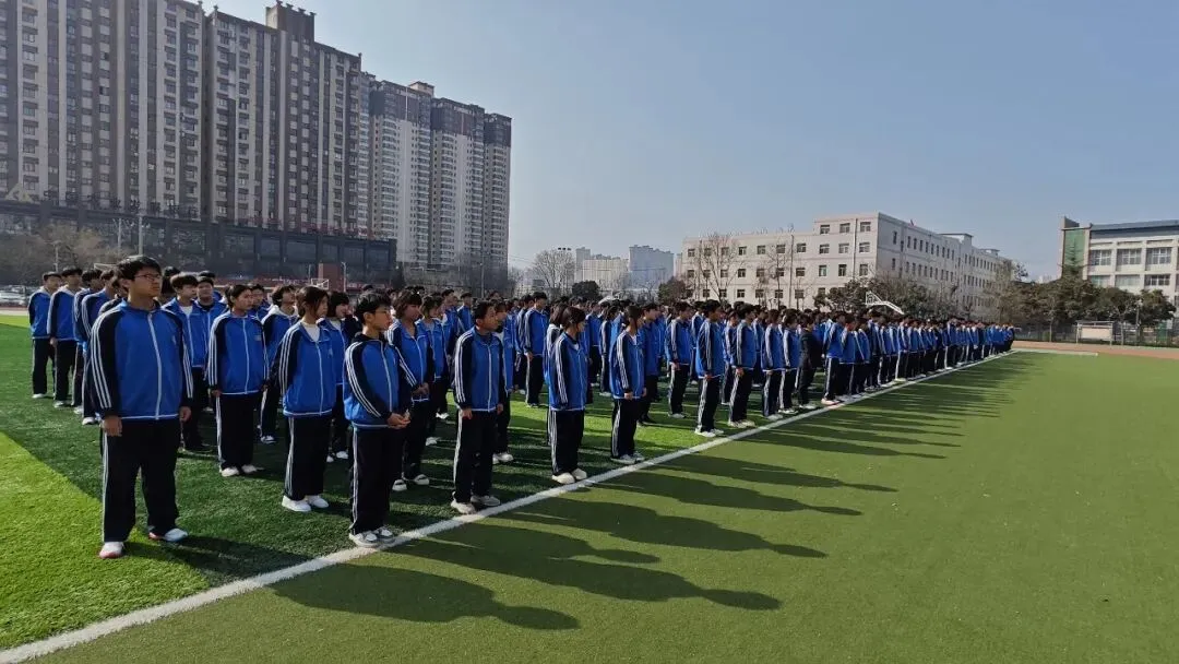 百日砺剑 击鼓出征 师生同心 决胜中考——柳公权中学2026年百日誓师大会圆满举行 第39张