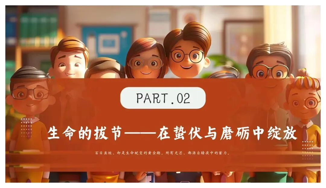 【初三】中考百日誓师主题班会PPT+逐字稿:以春之名,共赴百日之约 第8张
