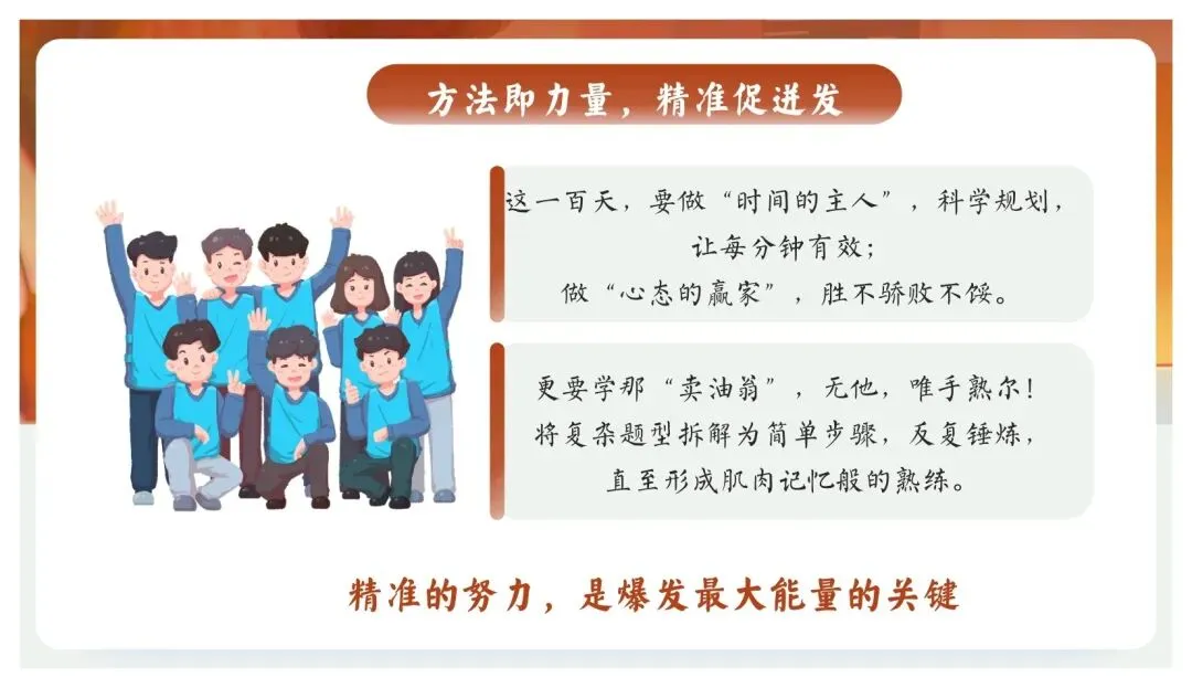 【初三】中考百日誓师主题班会PPT+逐字稿:以春之名,共赴百日之约 第11张