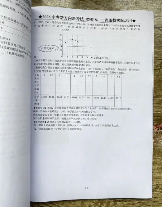 《2026中考数学新方向新考法--9大题型分类练习》 第16张 《2026中考数学新方向新考法--9大题型分类练习》 第16张