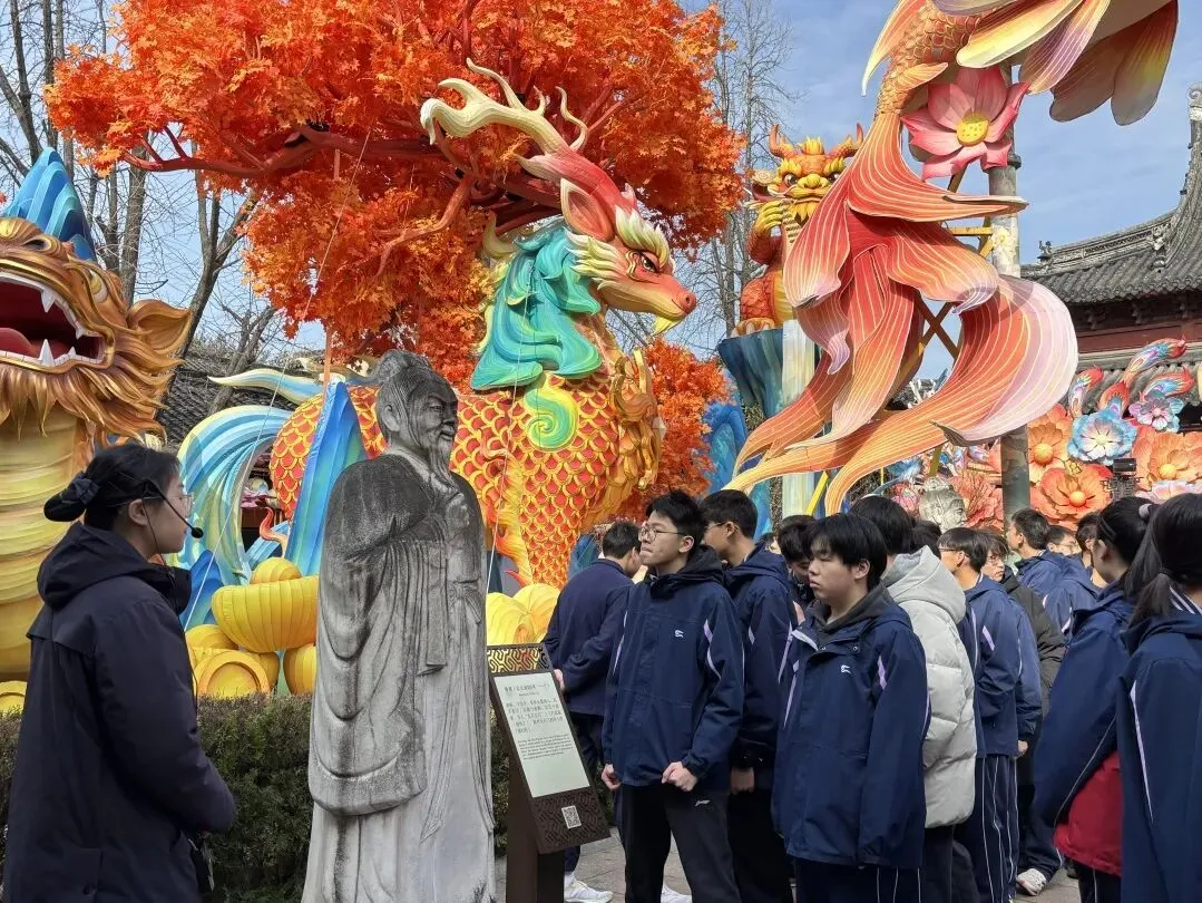 文脉承圣训,百日誓登科!夫子庙大成殿中考百日誓师活动回顾 第6张 文脉承圣训,百日誓登科!夫子庙大成殿中考百日誓师活动回顾 第6张