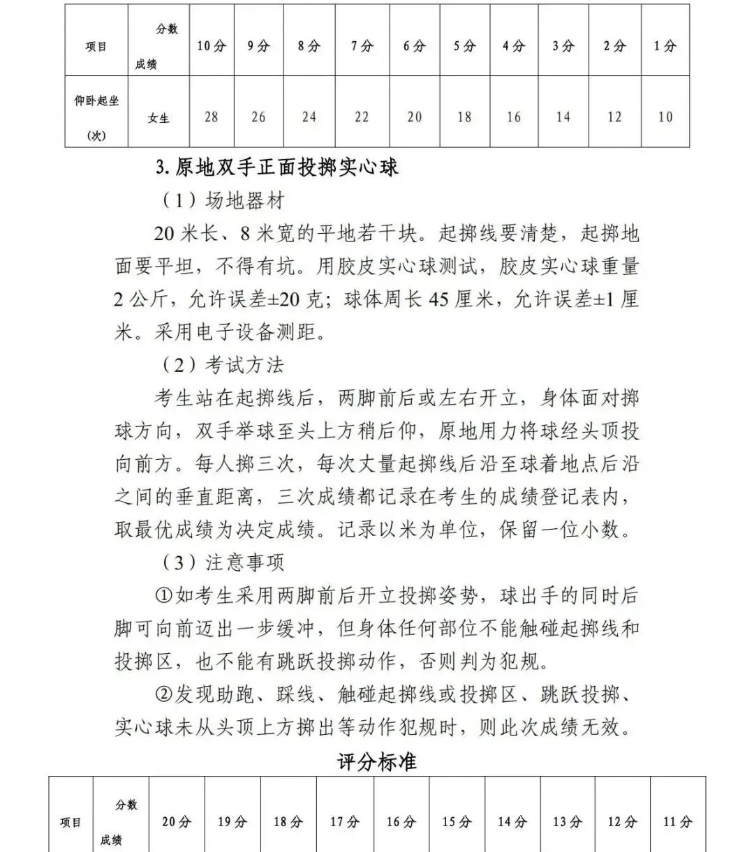 中考体育:或新增考试项目 | 钦州中考-第11张图片-四季读书网