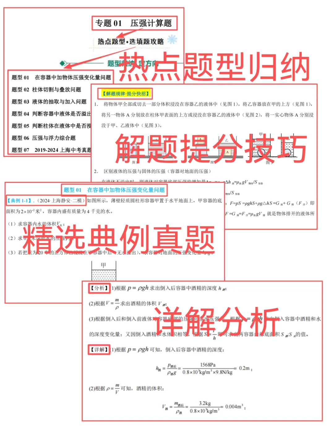 最新【中考物化】核心热点题型 | 会一题,通一类!-第6张图片-四季读书网
