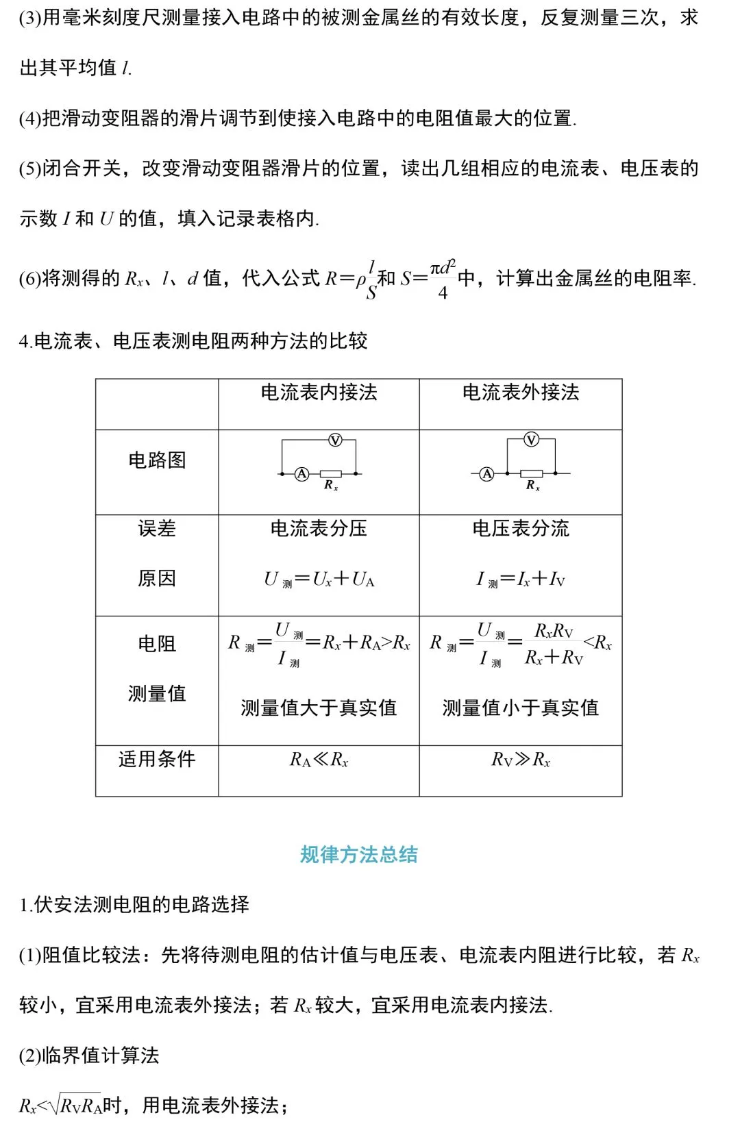 中考物理电学实验知识和规律整合(附中考真题),务必让孩子全部搞懂!-第16张图片-四季读书网