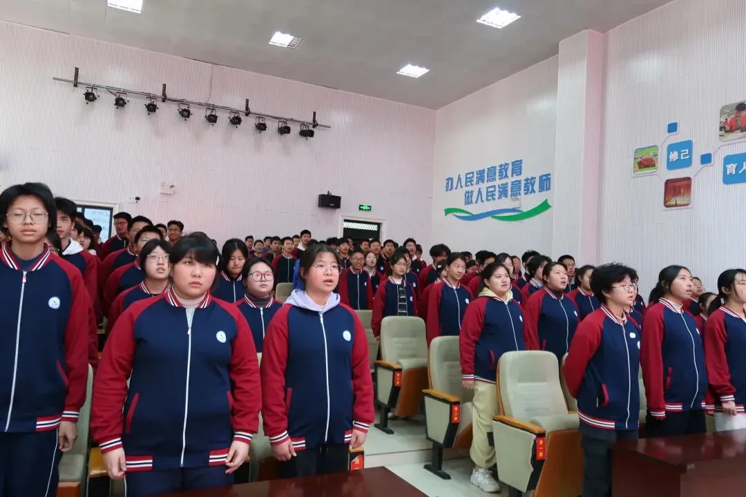骐骥驰骋,亮剑中考!景德镇市实验学校 2026 届中考冲刺动员大会燃情启幕-第8张图片-四季读书网