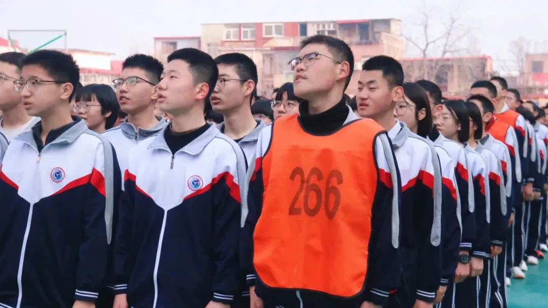 奋骐骥之蹄 创中考辉煌|磁县朝阳学校隆重举行2026中考百日誓师大会 第8张 奋骐骥之蹄 创中考辉煌|磁县朝阳学校隆重举行2026中考百日誓师大会 第8张