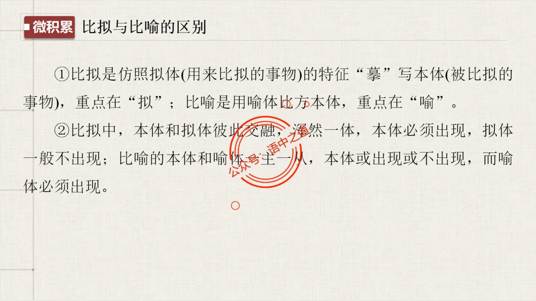 【对标真题】修辞手法全解全析,知己知彼,百战不殆!-第34张图片-四季读书网
