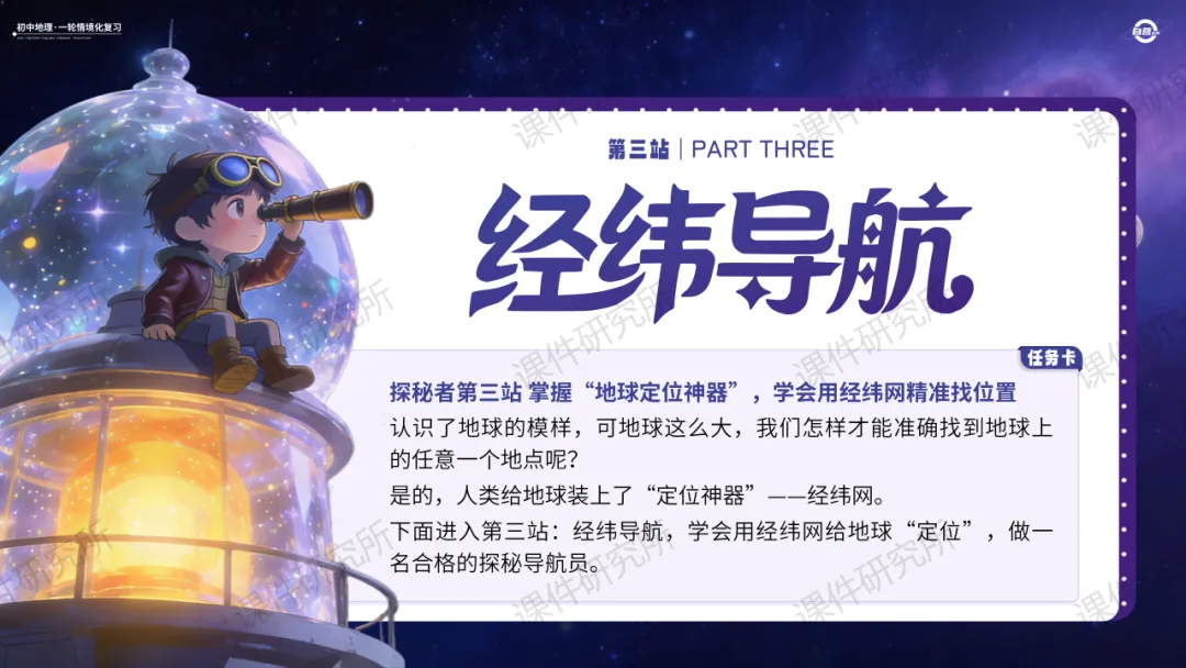 26版中考地理——情境化复习《地球》课件,带学生化身“地球探秘者”闯关解锁核心考点,复习课也能像探险一样好玩!丨自营系列-第13张图片-四季读书网 26版中考地理——情境化复习《地球》课件,带学生化身“地球探秘者”闯关解锁核心考点,复习课也能像探险一样好玩!丨自营系列-第13张图片-四季读书网