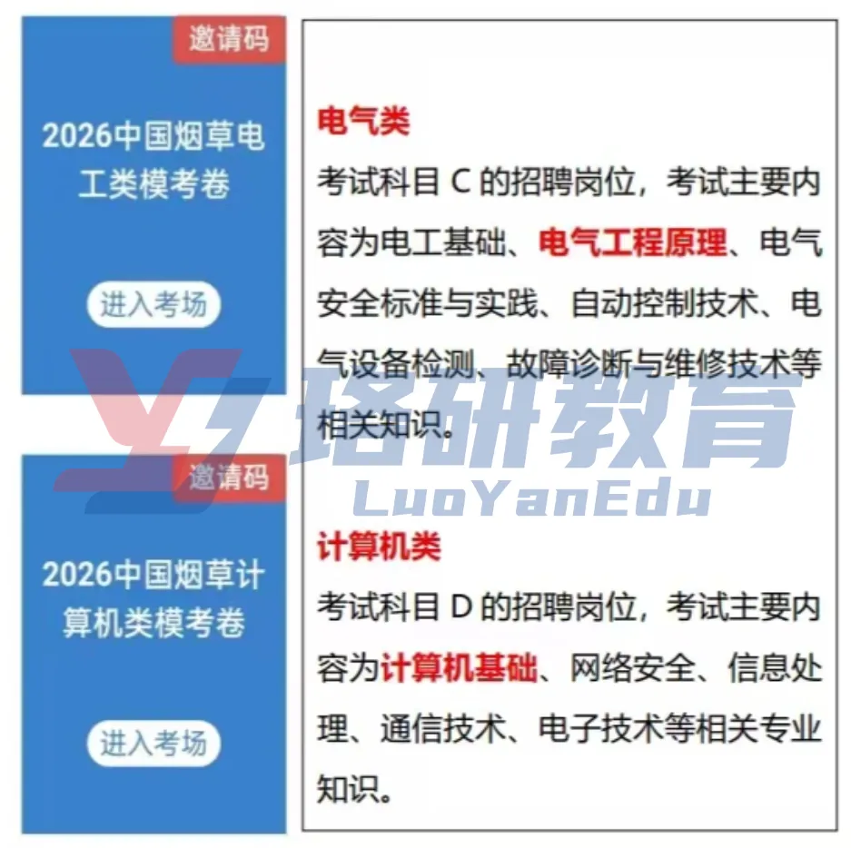 烟草备考冲刺!全真模考+独家干货,0 元解锁全套资料-第7张图片-四季读书网