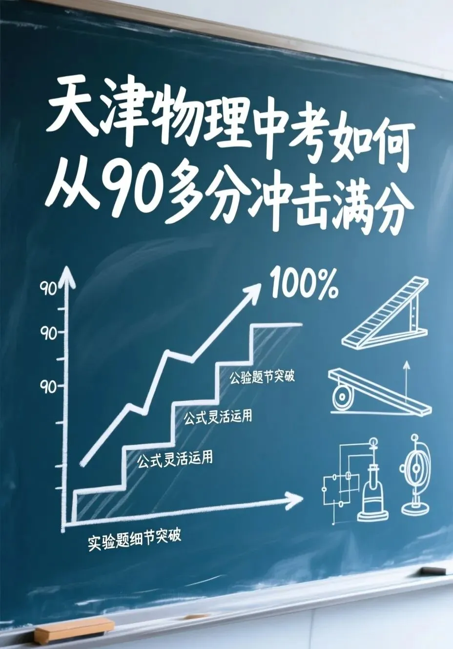 天津中考物理90+突破秘籍:带你冲刺最后的98+直至满分-第1张图片-四季读书网 天津中考物理90+突破秘籍:带你冲刺最后的98+直至满分-第1张图片-四季读书网