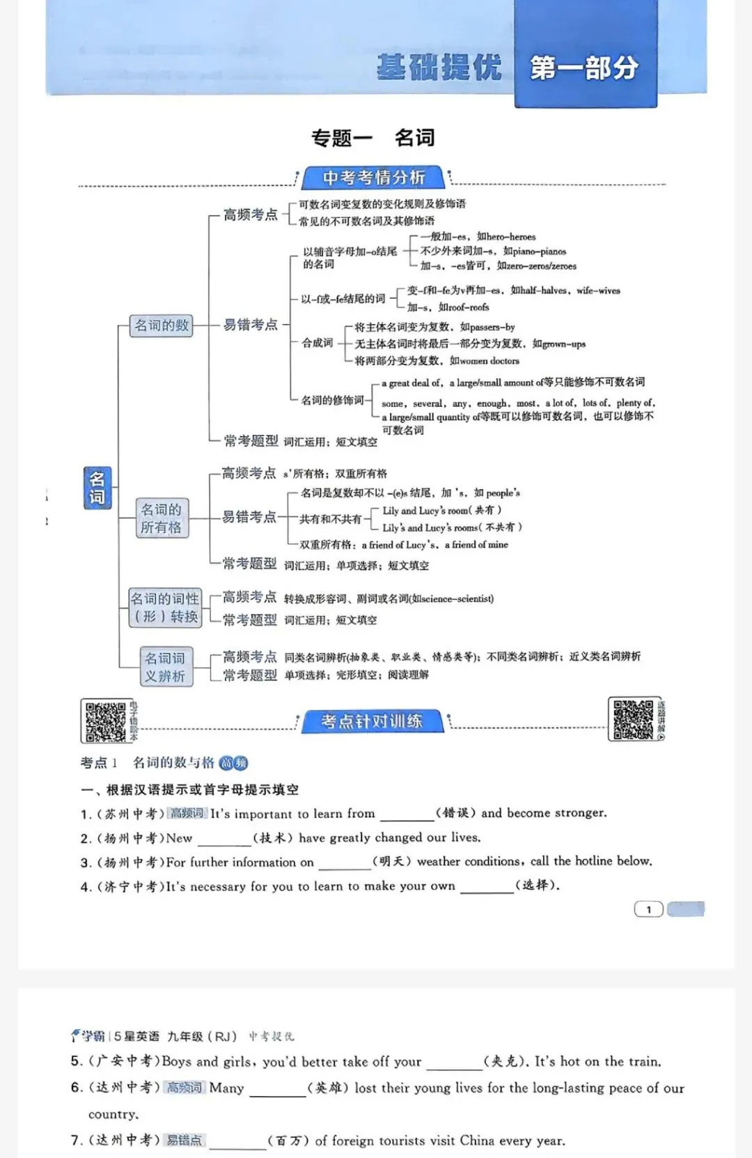 2026《初中英语•五星学霸中考重难点》 pdf可下载-第2张图片-四季读书网 2026《初中英语•五星学霸中考重难点》 pdf可下载-第2张图片-四季读书网