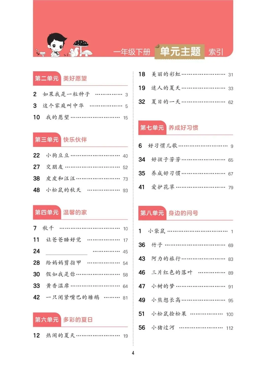 阅读真题60篇一年级下册语文(含答案62页) 第6张