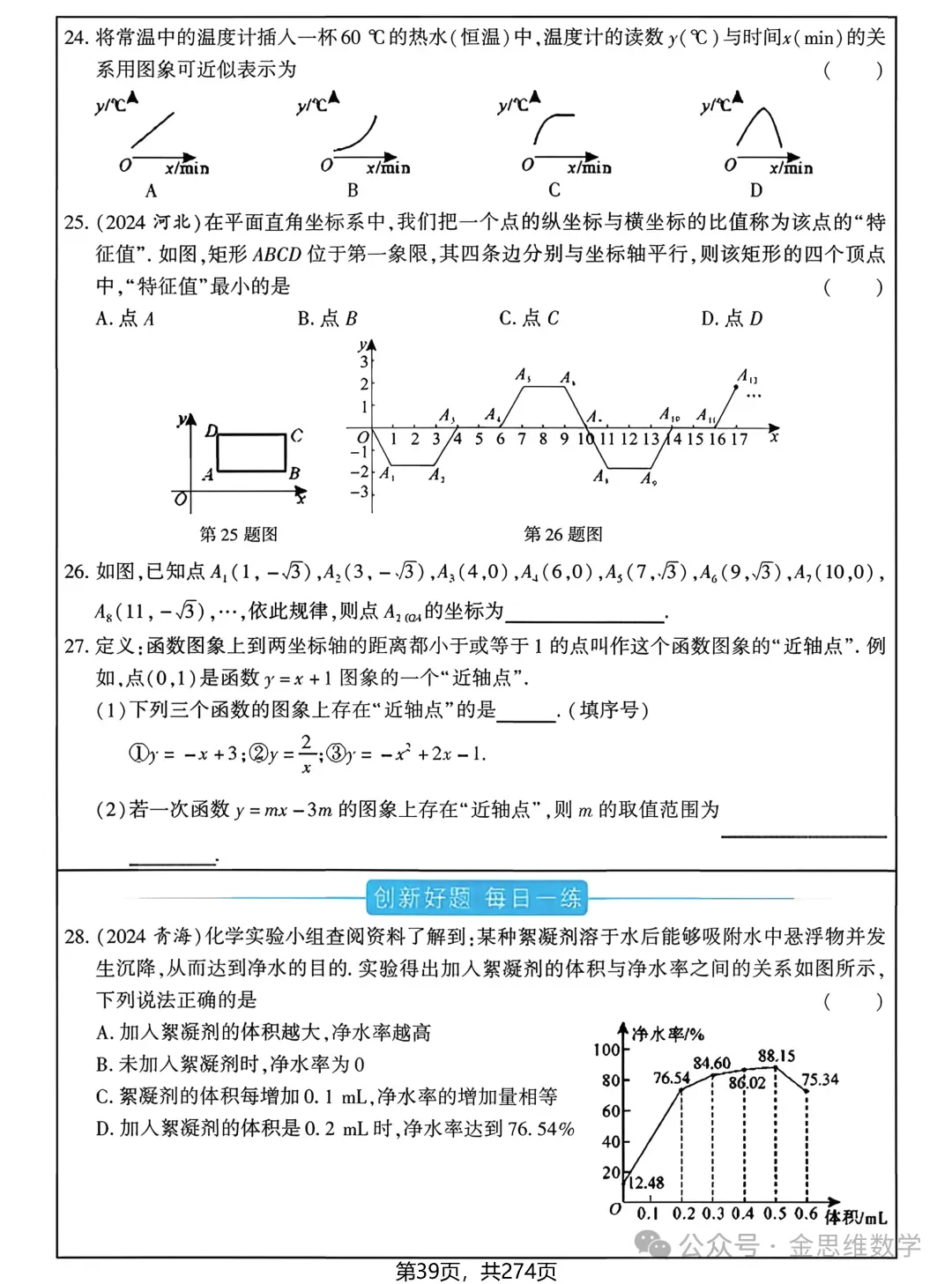 中考多分总复习——函数篇 第4张
