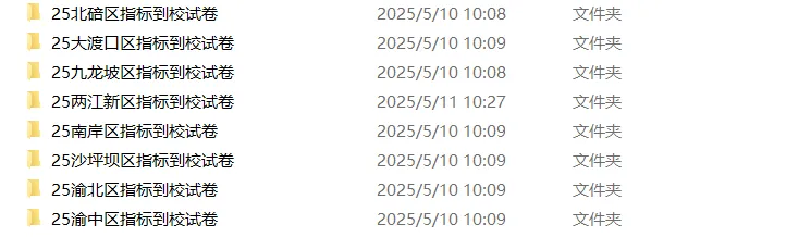 中考冲刺|25重庆中考+各区指标到校真题 第10张