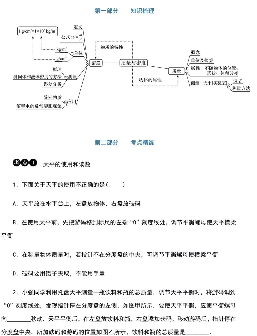 中考物理知识点梳理+考点精练+重难点突破,掌握多拿20分! 第62张