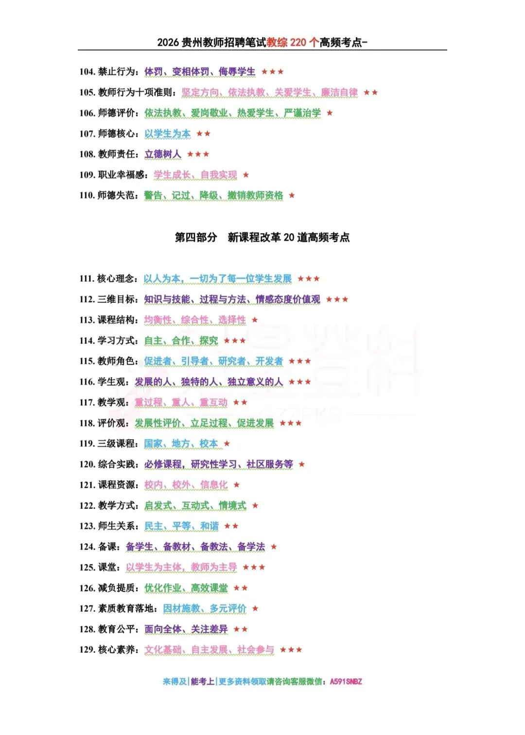 领取! 26-贵阳《教综》五年真题+十套全真模拟卷+教育时政+高分写作! 第12张