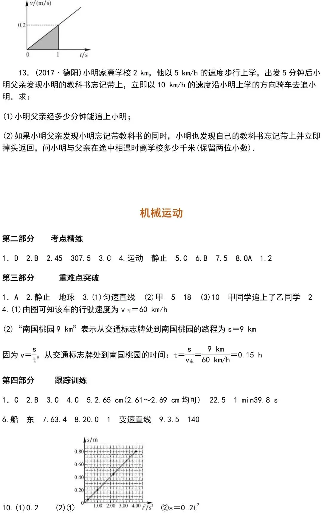 中考物理知识点梳理+考点精练+重难点突破,掌握多拿20分! 第81张