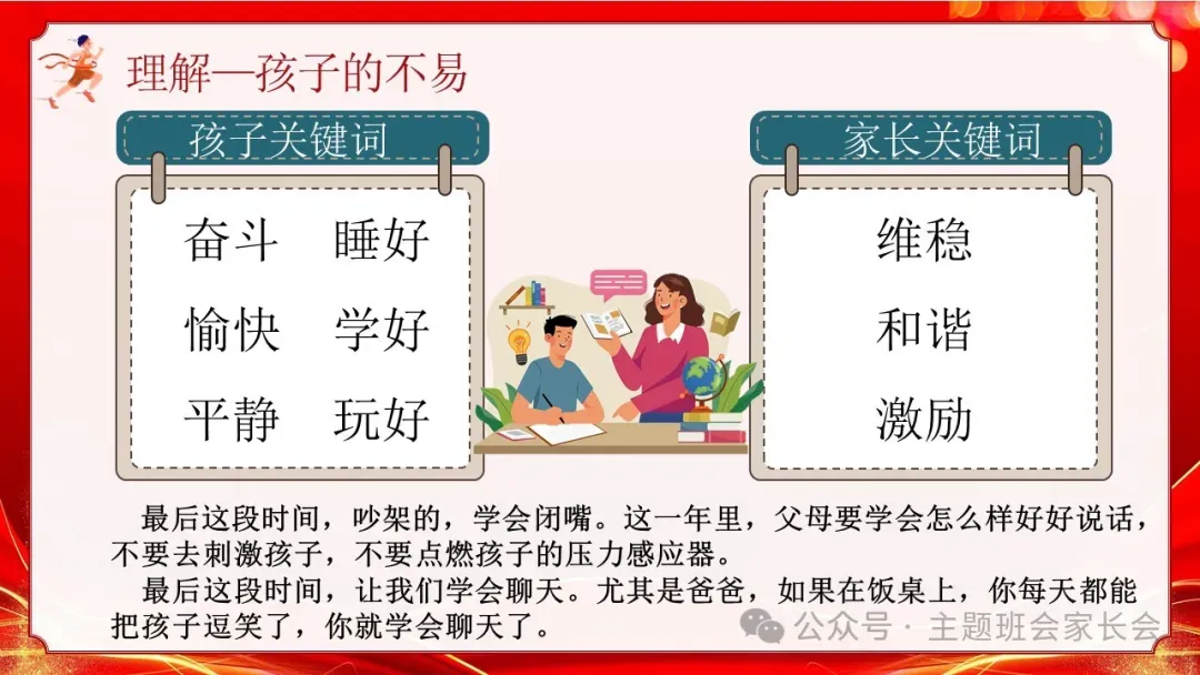初三下学期中考冲刺家长会ppt:家校携手 ,决胜中考!(含发言稿)-第21张图片-四季读书网