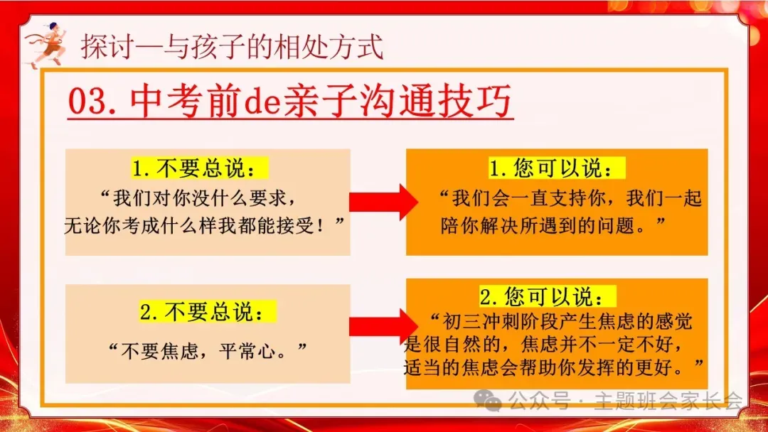 初三下学期中考冲刺家长会ppt:家校携手 ,决胜中考!(含发言稿)-第31张图片-四季读书网