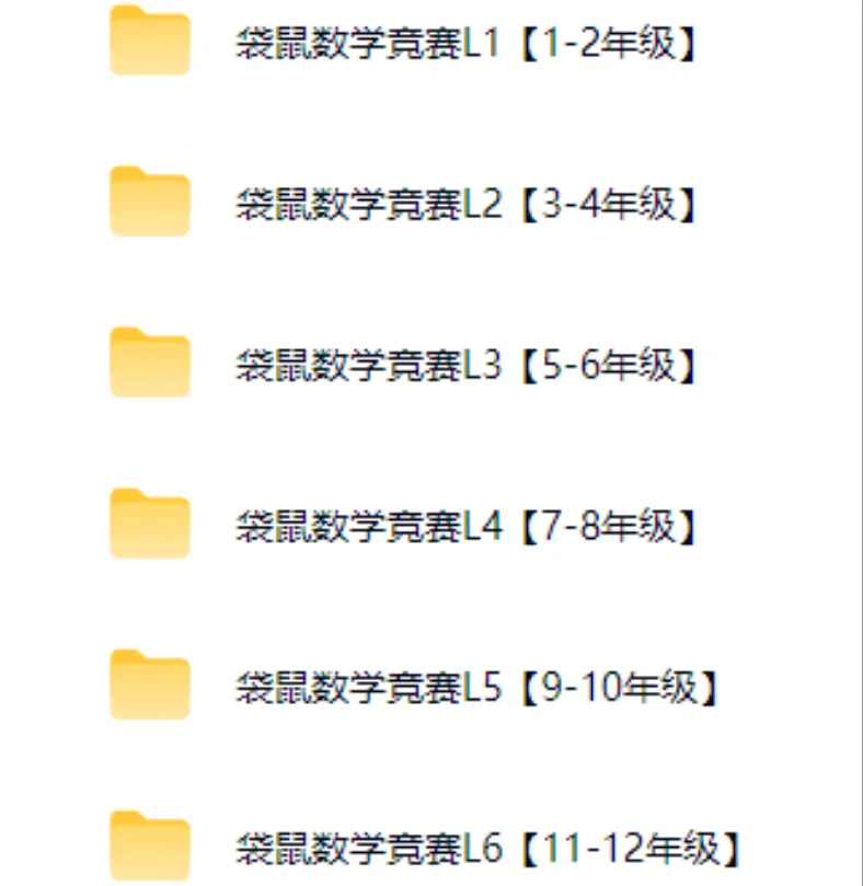 为什么学霸都在刷袋鼠数学竞赛真题?1-12年级免费领取,手慢真的无【近10年解析】-第1张图片-四季读书网