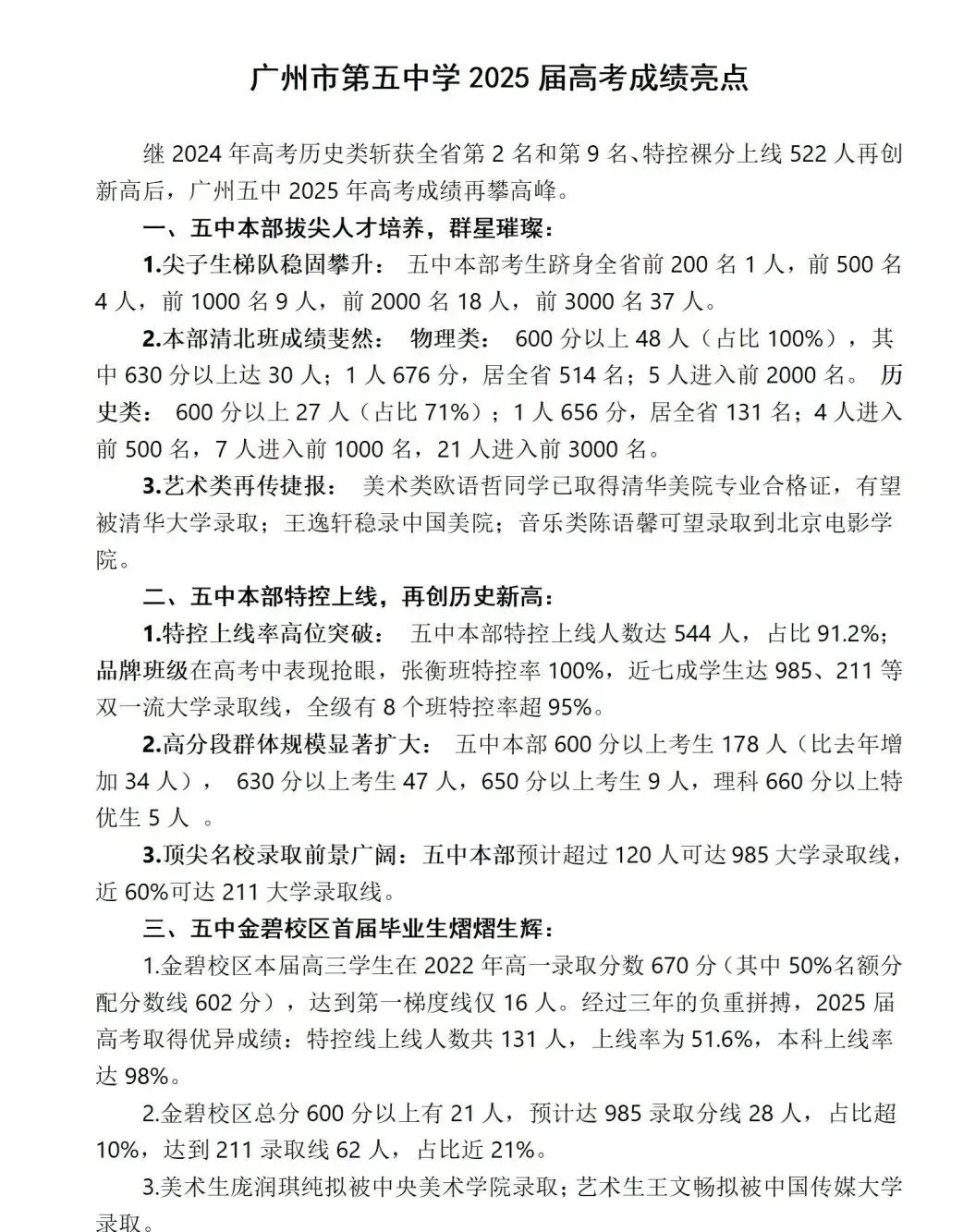 2025广州中考TOP20高中盘点!有没有你目标学校? 第5张