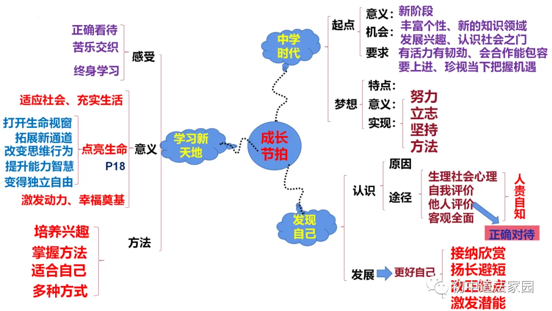 中考道德与法治心理、道德、法律、国情板块思维导图 第24张