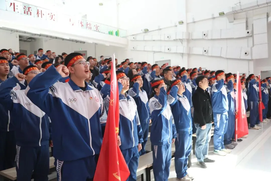 百日砺剑,逐梦中考!兵团二中经开校区2026届初三百日誓师大会燃情启幕 第42张