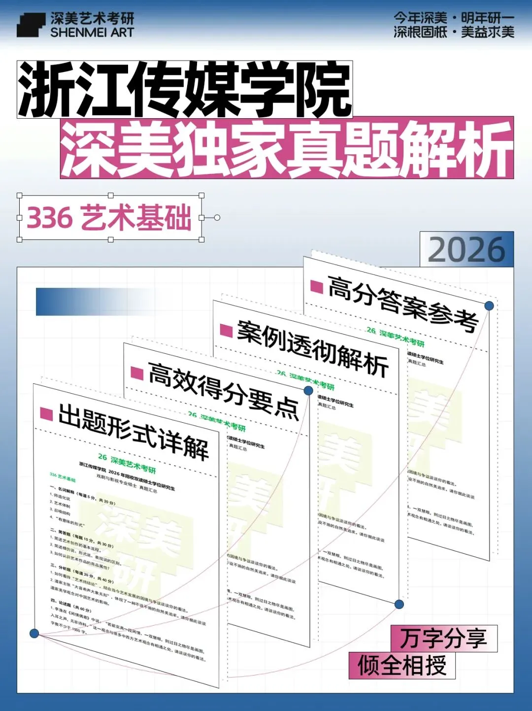26真题解析|全网最全!浙传戏影考研336最新真题高分答案! 第4张