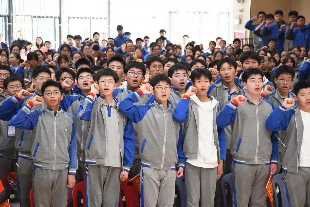 扬鞭奋进正当时,赢在中考最少年——东乡七中九年级百日誓师大会 第53张