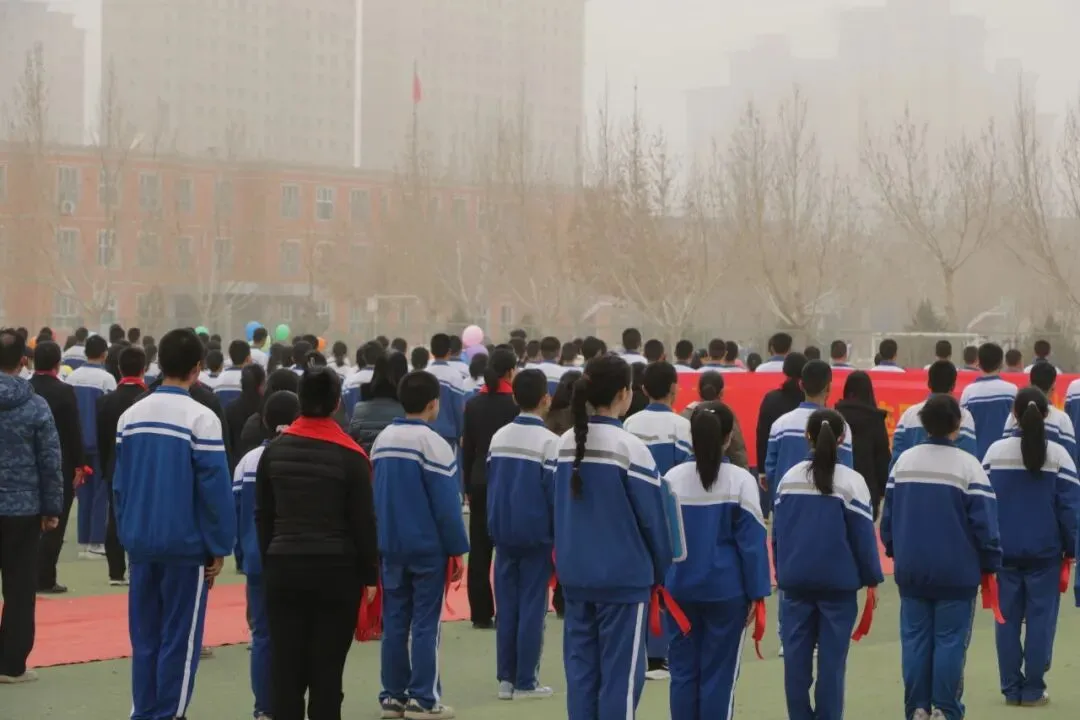【中考动态】百日磨砺终亮剑 全力以赴定乾坤 —— 我校隆重举行2026届百日誓师大会 第28张