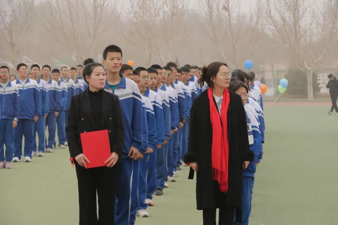 【中考动态】百日磨砺终亮剑 全力以赴定乾坤 —— 我校隆重举行2026届百日誓师大会 第39张