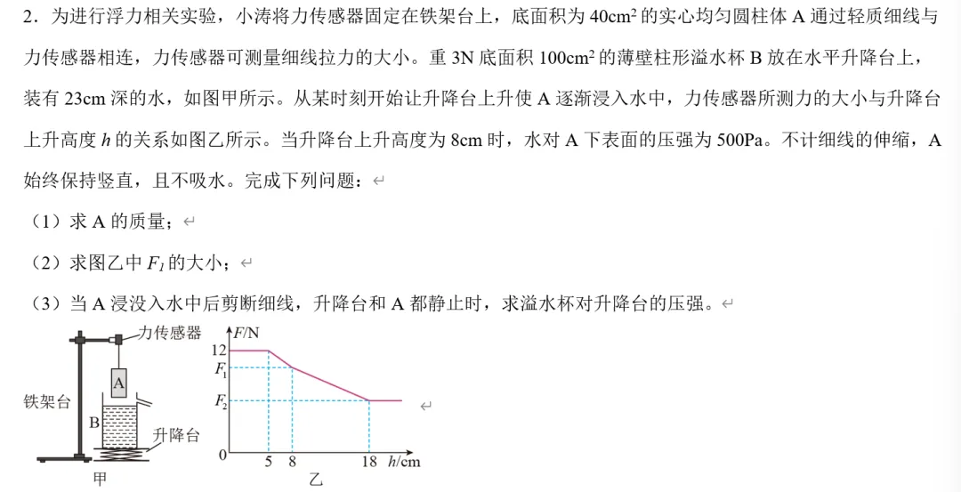 【习题研究】两道中考模拟题(新思路) 第3张