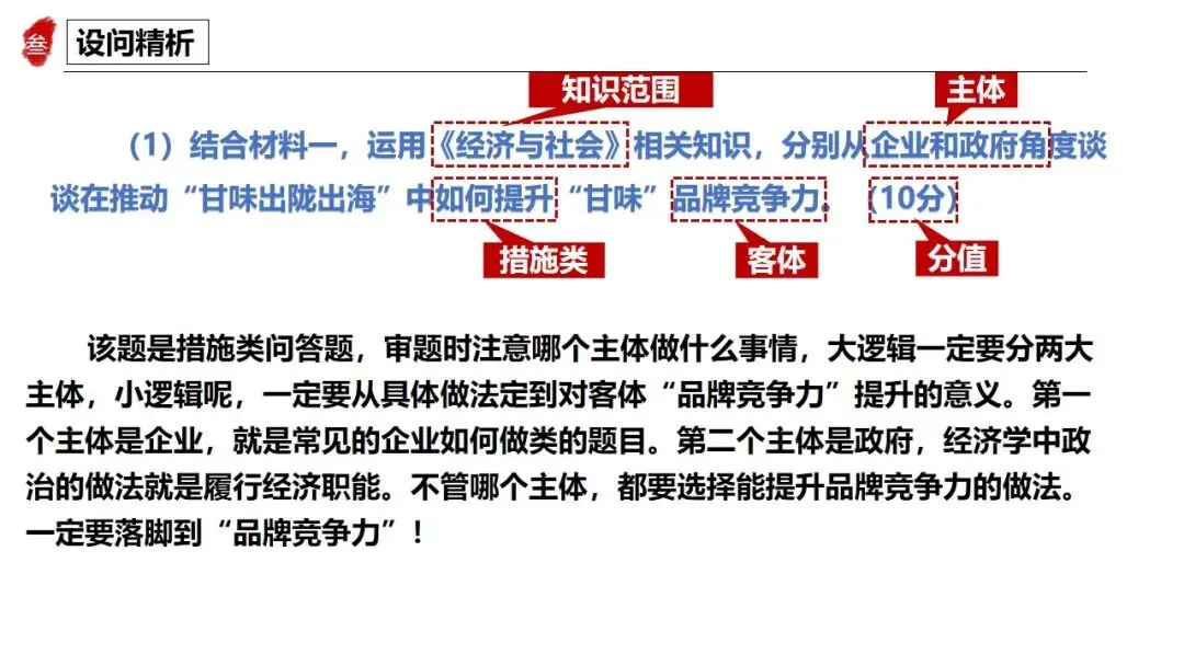 高正团队2026跟着真题学答题专题2 第6张