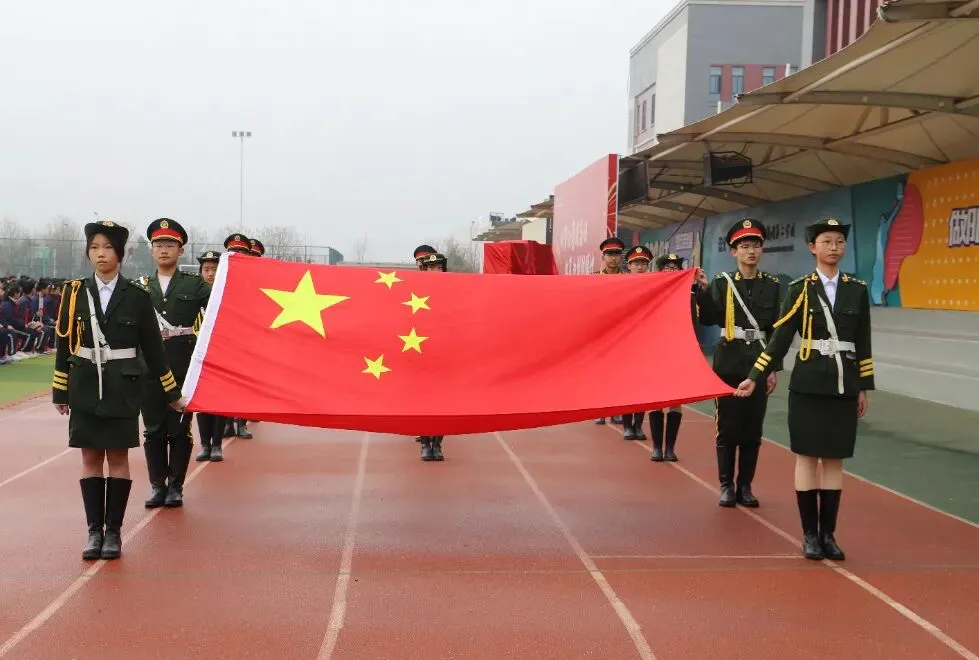 我校隆重举行初2026届中考百日誓师动员会 第12张