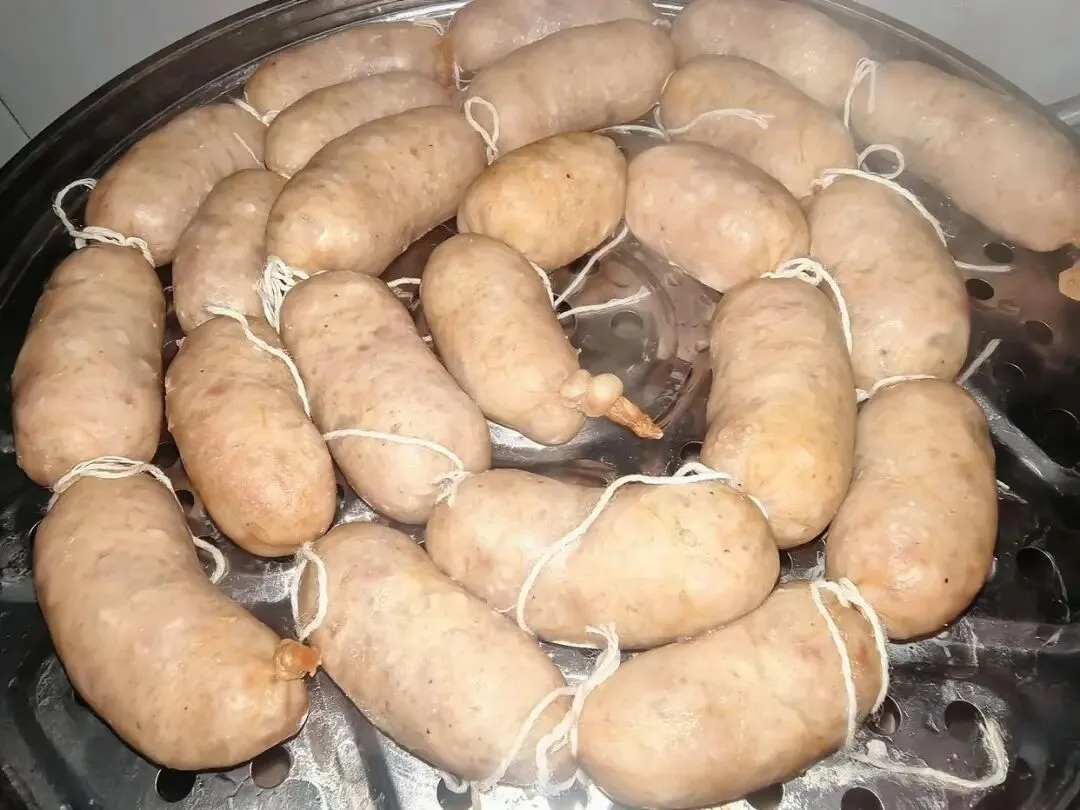 中考倒计时!晒晒初三儿子早餐,10分钟搞定的开胃面条,附香肠配方! 第12张