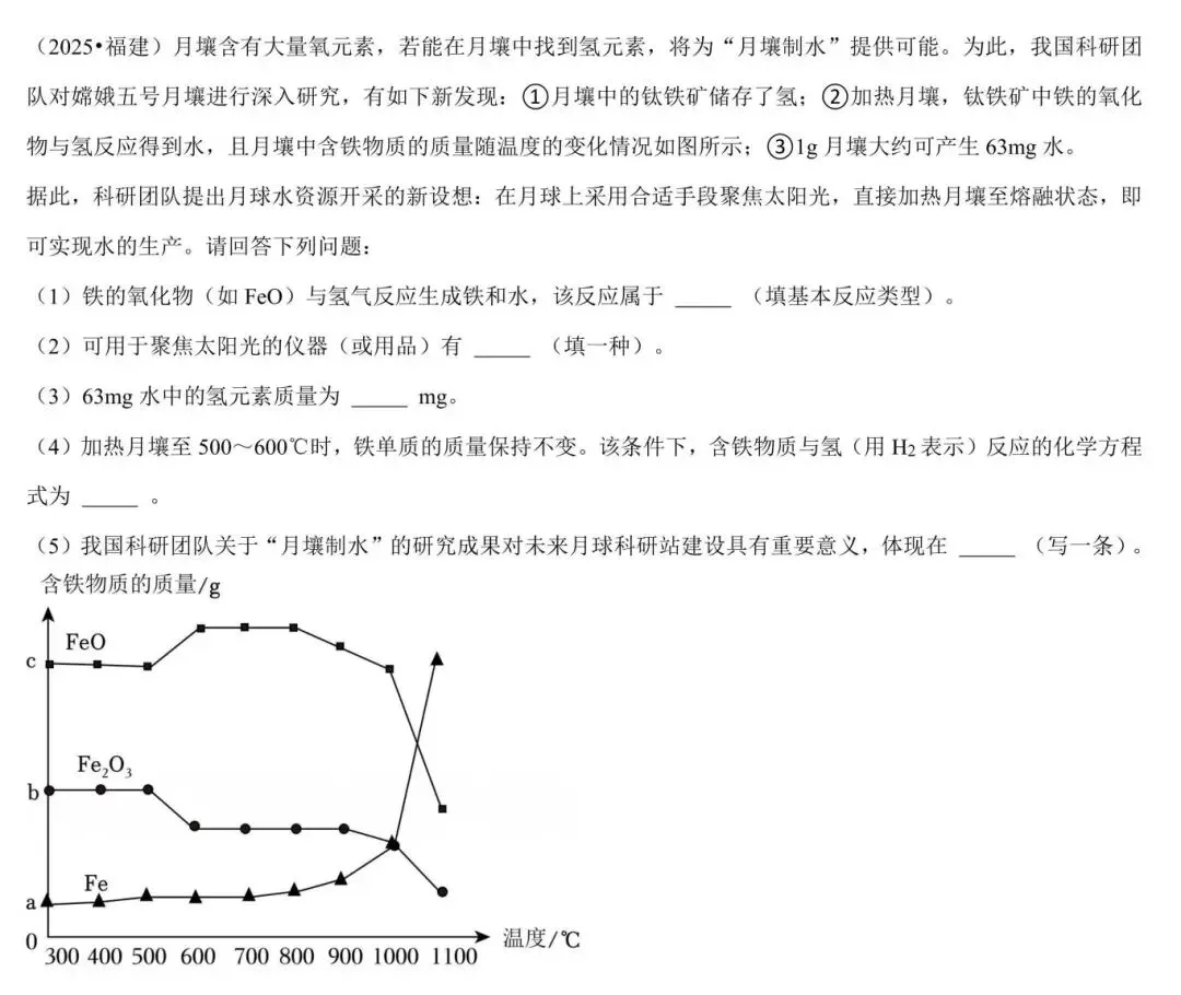划重点!吃透中考化学“跨学科”,2026新考向提前锁 第5张 划重点!吃透中考化学“跨学科”,2026新考向提前锁 第5张