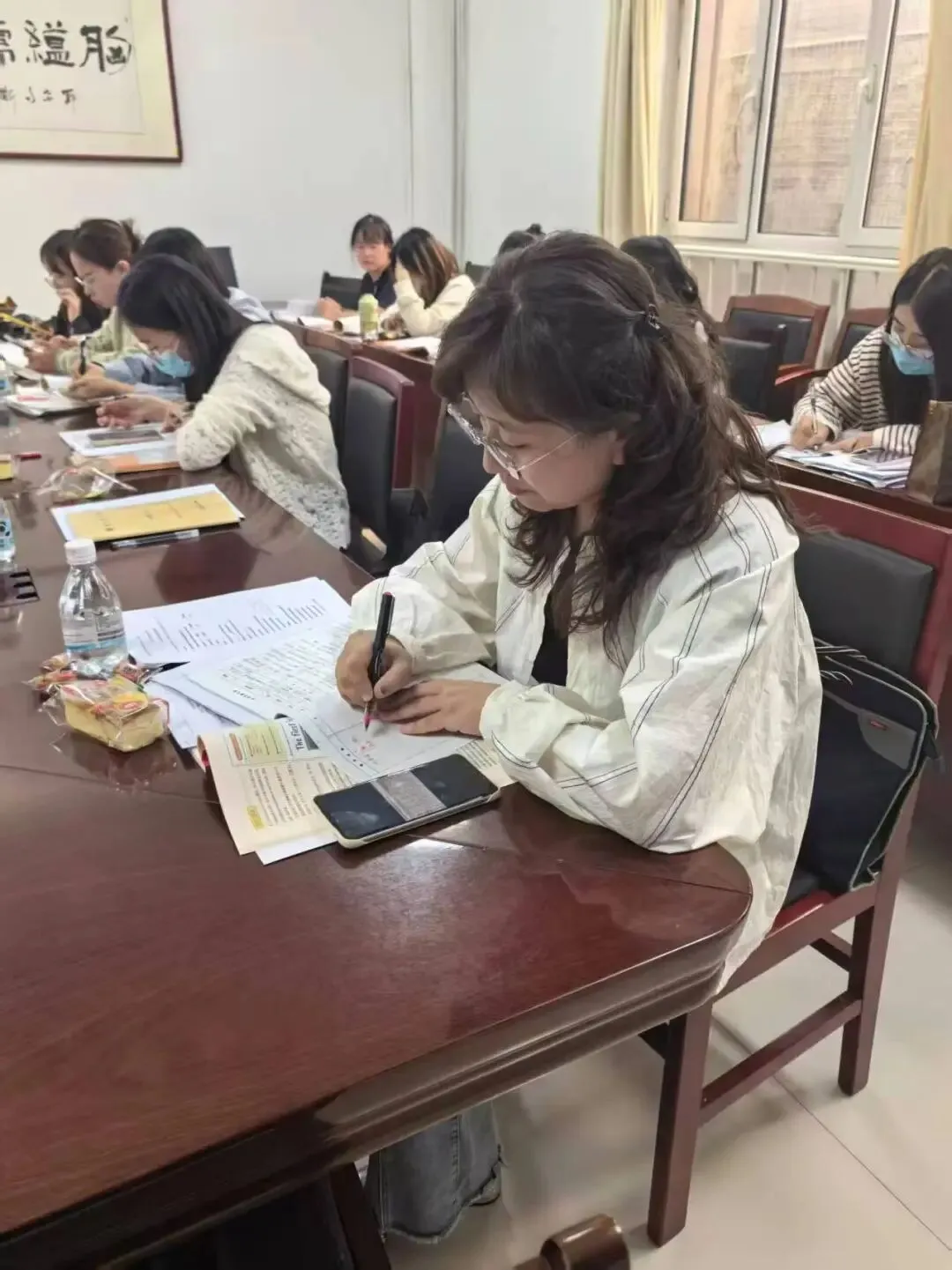 聚焦新教材,备战新中考——东胜区第二中学英语组半日深度教研活动侧记 第20张