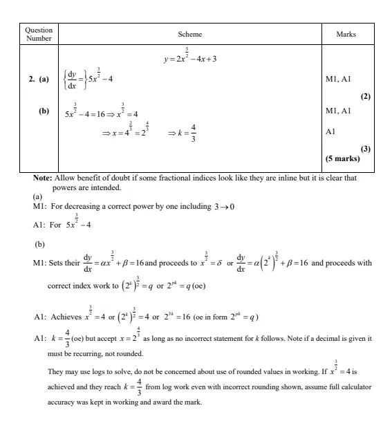 爱德思alevel数学真题下载:P1-P4真题解析,考前必刷! 第8张