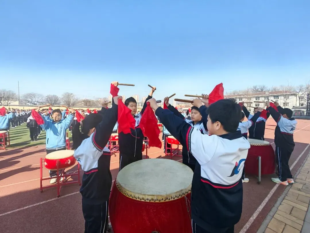机关中学:百日誓师燃斗志 青春逐梦战中考 第6张