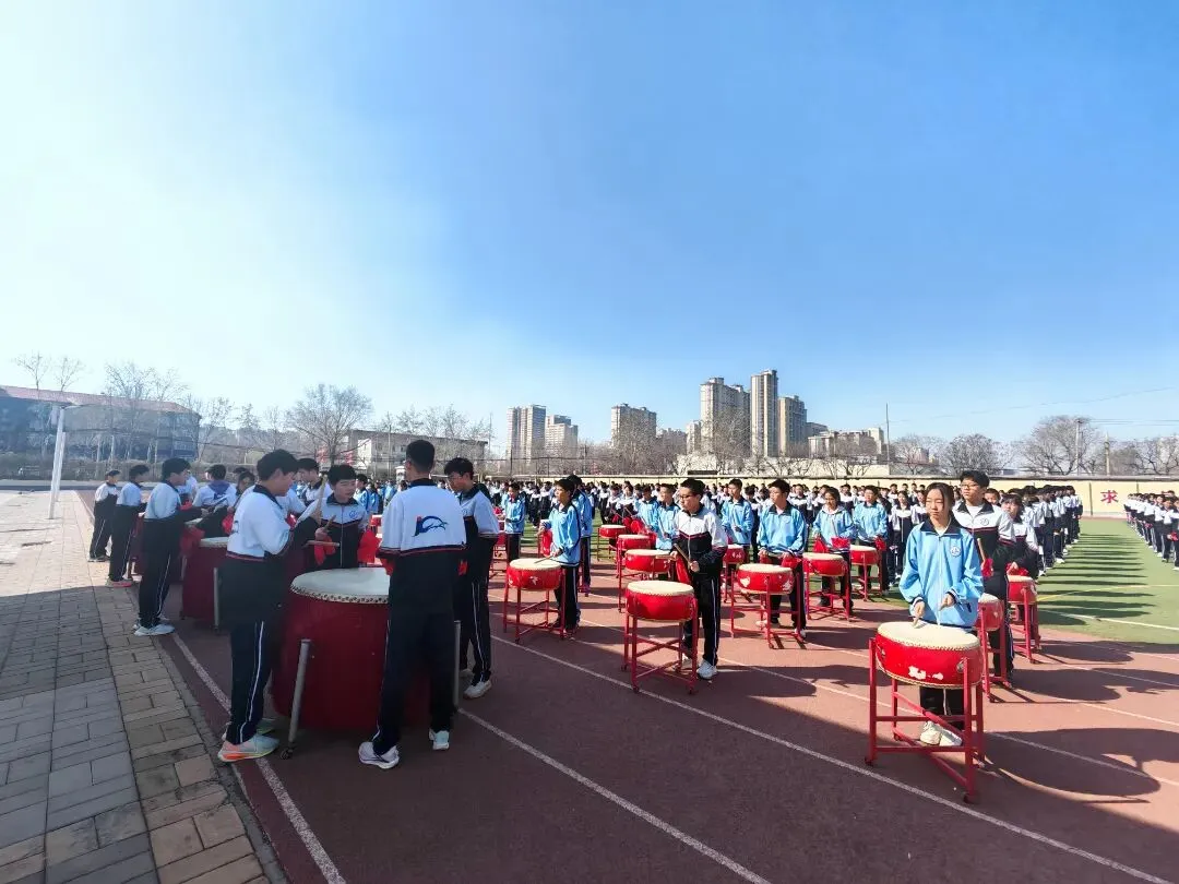 机关中学:百日誓师燃斗志 青春逐梦战中考 第7张