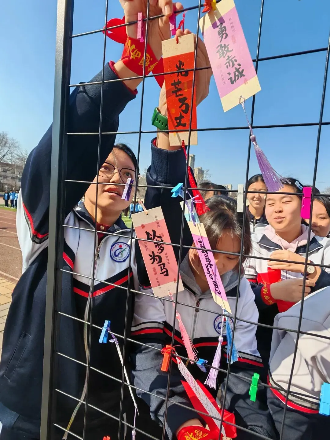 机关中学:百日誓师燃斗志 青春逐梦战中考 第25张