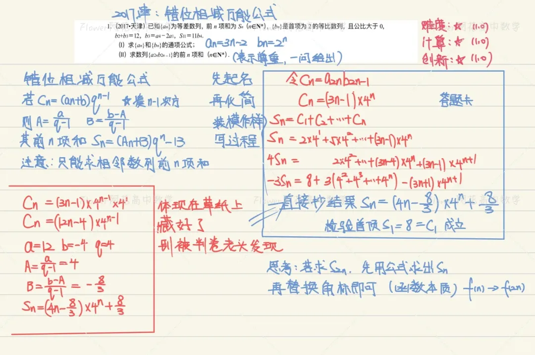 2006-2024天津高考真题丨数列串烧-第2张图片-四季读书网 2006-2024天津高考真题丨数列串烧-第2张图片-四季读书网