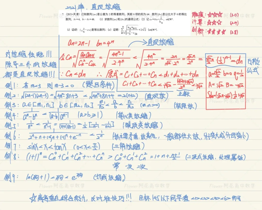 2006-2024天津高考真题丨数列串烧-第6张图片-四季读书网 2006-2024天津高考真题丨数列串烧-第6张图片-四季读书网