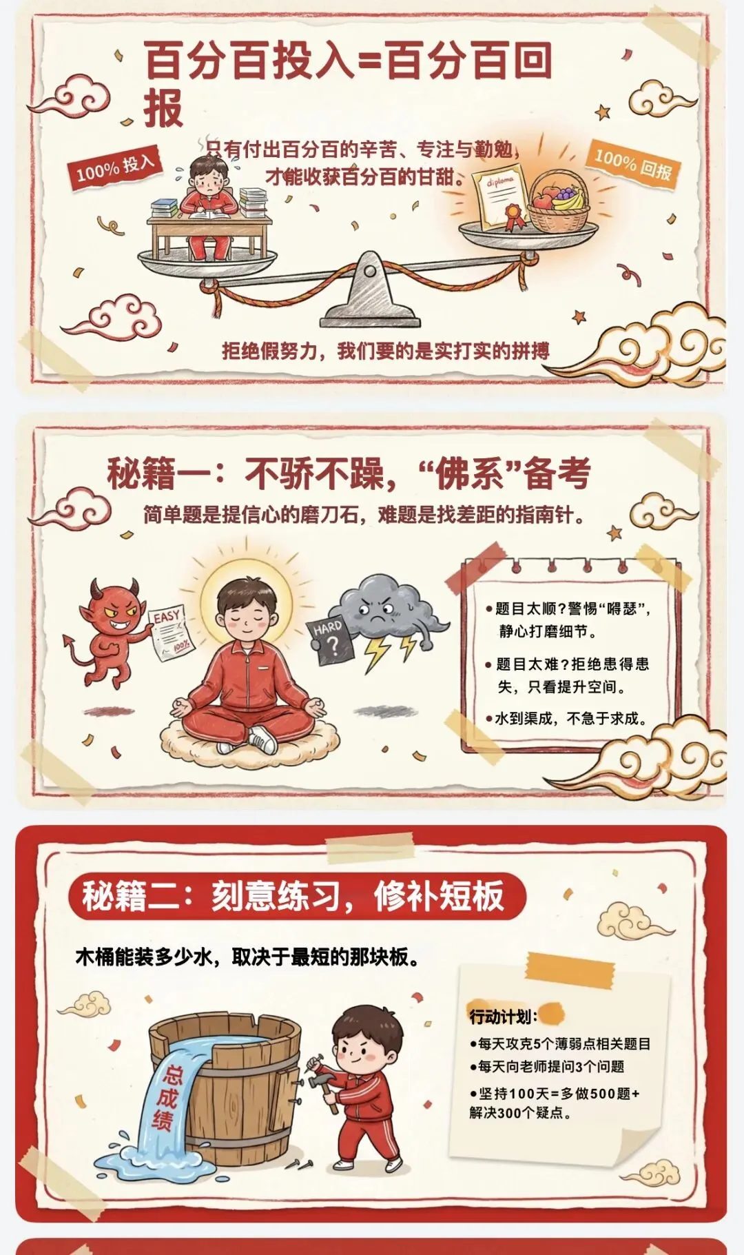 百日砺剑 逐梦中考——南苑中学九(13)班举行初三中考百日誓师活动 第18张 百日砺剑 逐梦中考——南苑中学九(13)班举行初三中考百日誓师活动 第18张