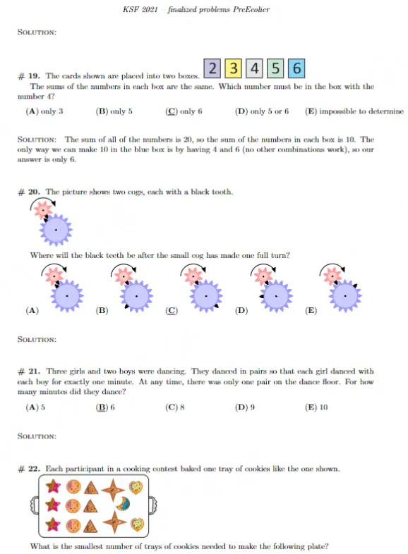 袋鼠数学竞赛真题来了!2013-2025全套L1-L6,中英双语+解析 第16张 袋鼠数学竞赛真题来了!2013-2025全套L1-L6,中英双语+解析 第16张