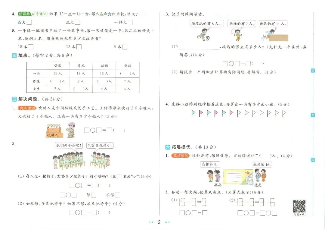 26春一下苏教版亮点大试卷,电子版可打印!-第3张图片-四季读书网