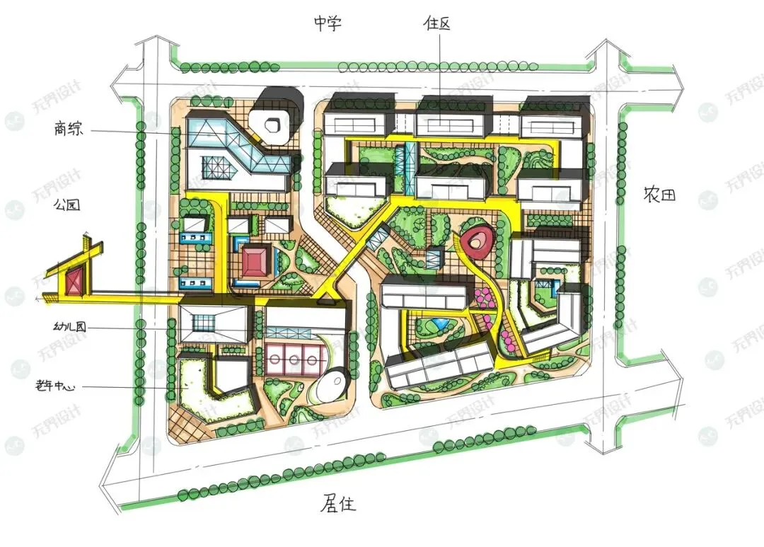 【无界首发——状元真题解绘 · 陆贰】北京建筑大学2026年城市规划考研快题解析-第15张图片-四季读书网