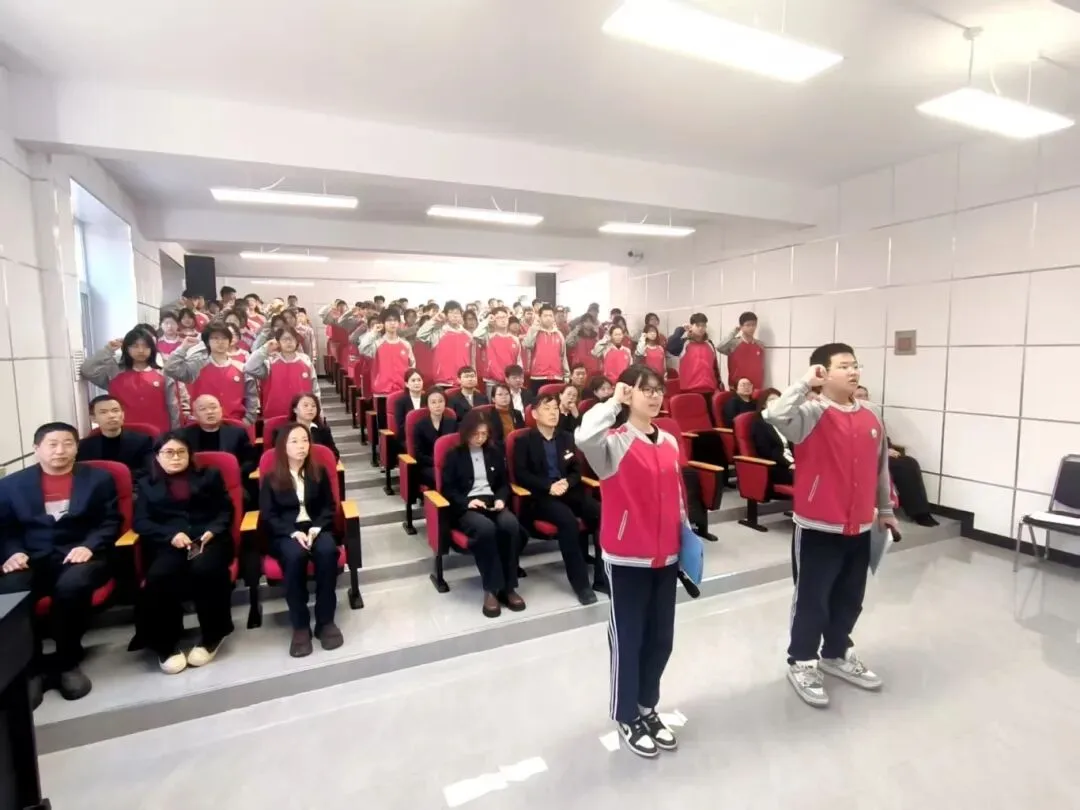 金林区第二中学初三中考百日誓师大会圆满举行 第9张 金林区第二中学初三中考百日誓师大会圆满举行 第9张