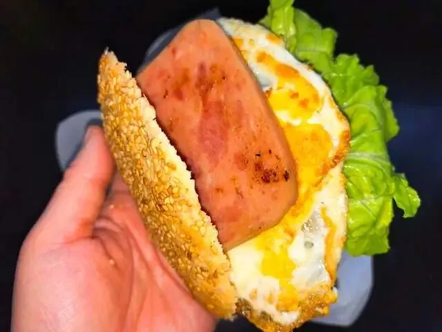 中考倒计时!初三儿子早餐都吃啥?挑战1小时做烧饼,夹啥都好吃 第12张